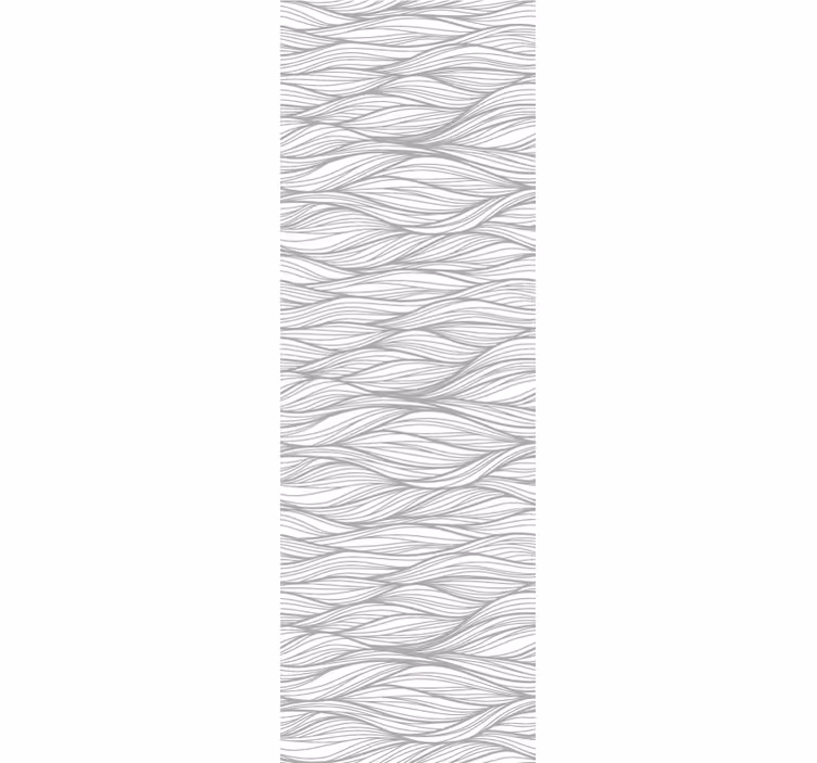Papel pintado moderno Ondas texturas fondo blanco - TenVinilo