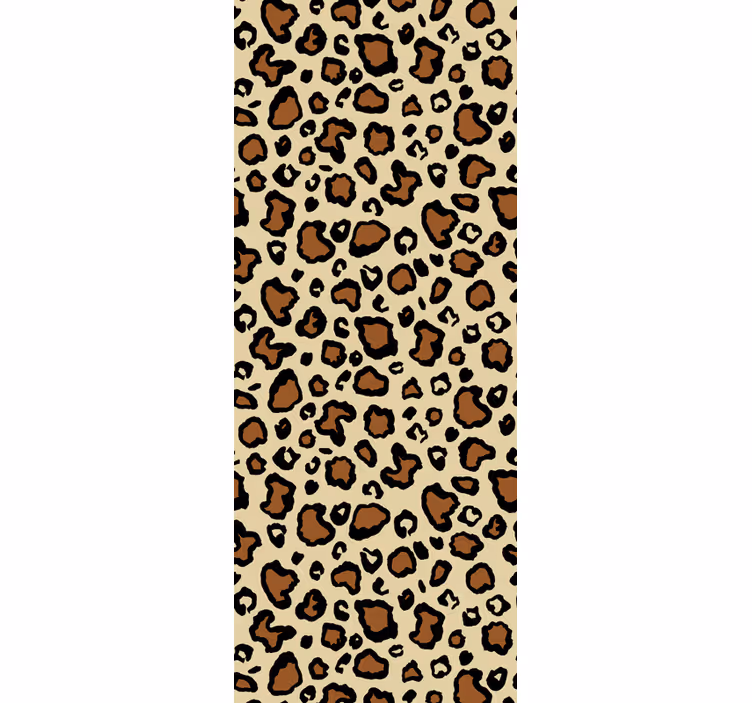 Papel pintado leopardos Estampado animal de leopardo clásico - TenVinilo