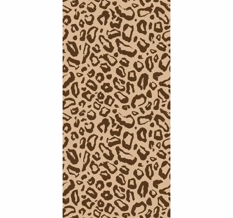 Papel pintado leopardos Manchas de leopardo grandes y pequeñas - TenVinilo
