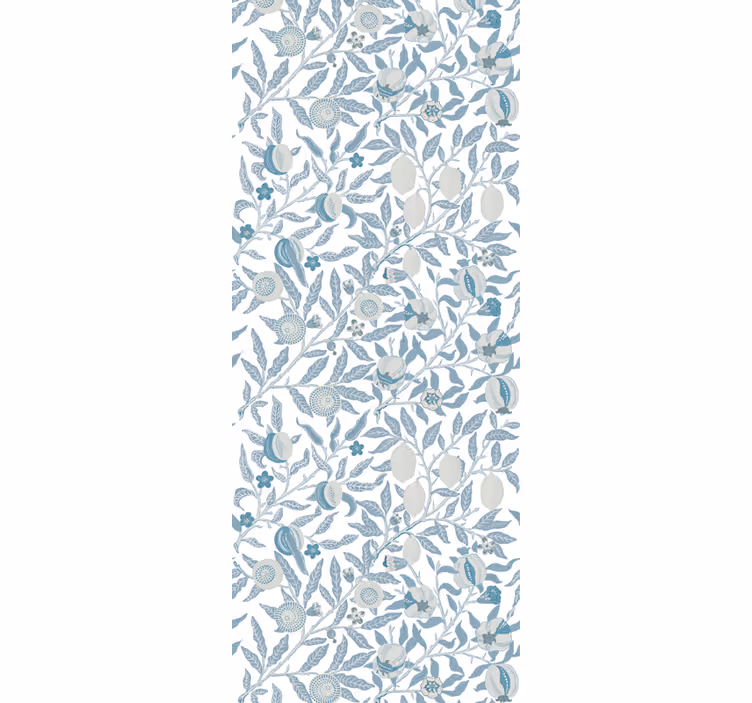Papel tapiz hojas elegante patrón botánico - TenVinilo