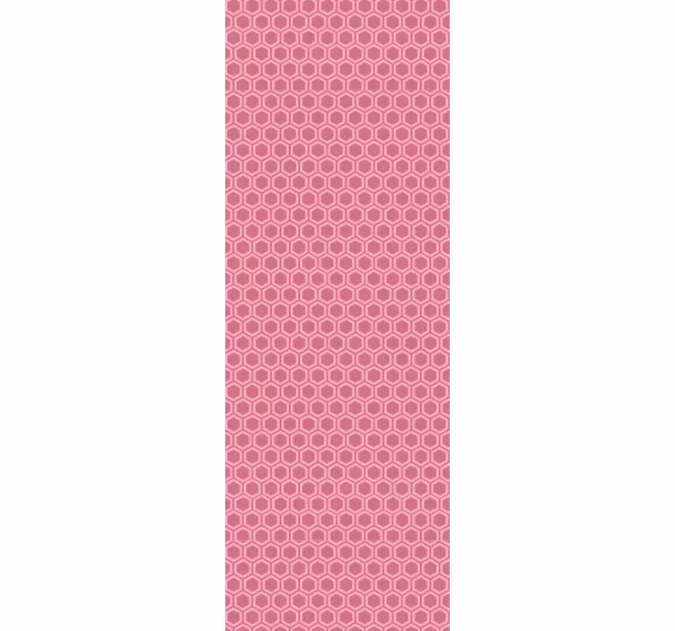 Papel tapiz círculos fondo con textura de panal - TenVinilo