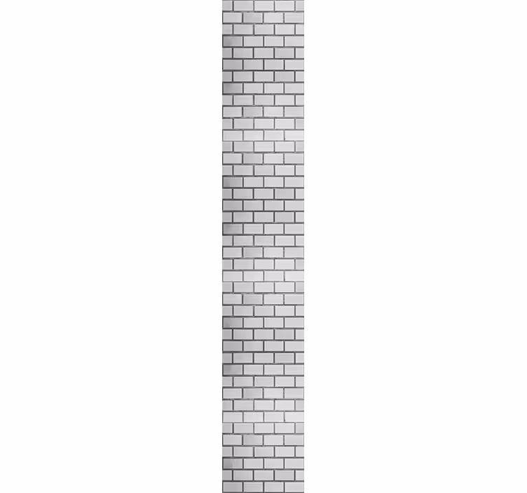 Papel pintado moderno Azulejos de plata 3d - TenVinilo