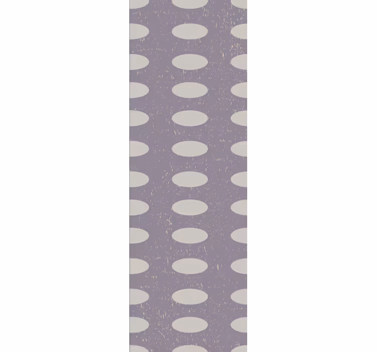 Papel tapiz círculos óvalos lavanda texturizados - TenVinilo