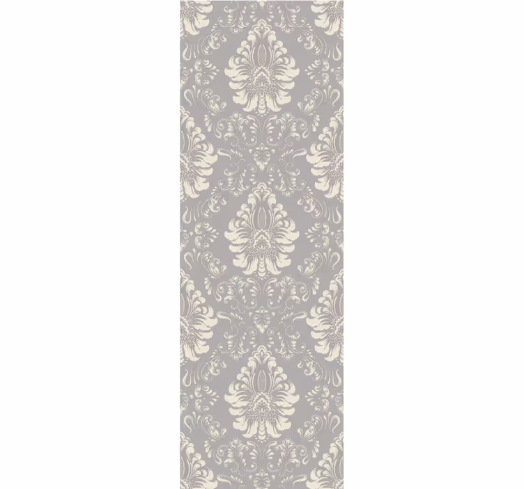 Papel clásico Patrón clásico de colores crema y perla - TenVinilo