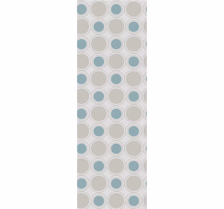 Papel pintado lunares Patrón de círculos de color pastel - TenVinilo