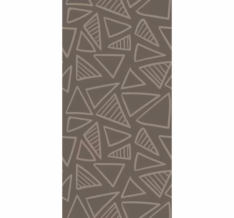 Papel tapiz geométrico patrón de triángulo elegante - TenVinilo