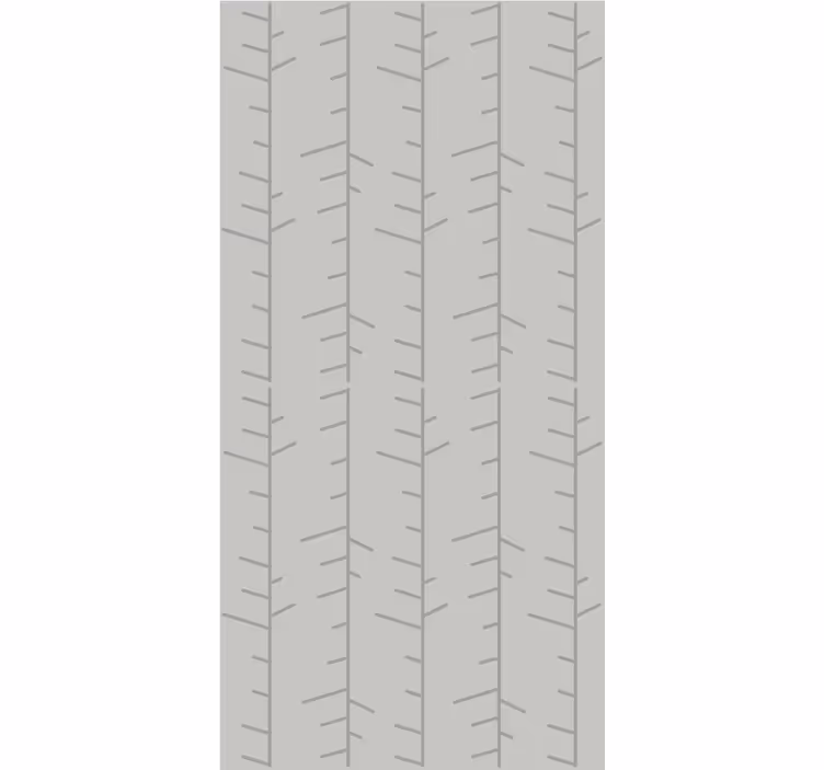 Papel pintado nórdico Patrón de línea vertical gris escandinavo - TenVinilo