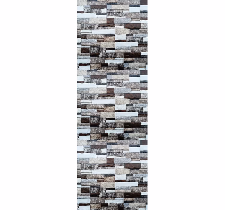 Papel imitación piedra Elegante imitación de piedra gris - TenVinilo
