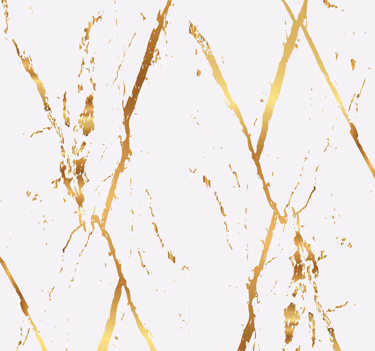 Papel pintado mármol rayas de mármol dorado - TenVinilo