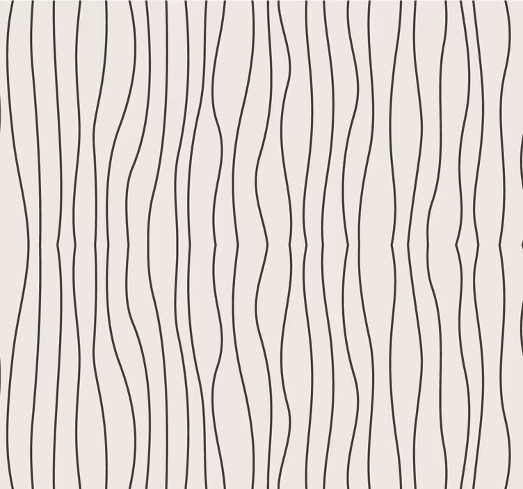 Papel pintado rayas irregulares nórdicas - TenVinilo