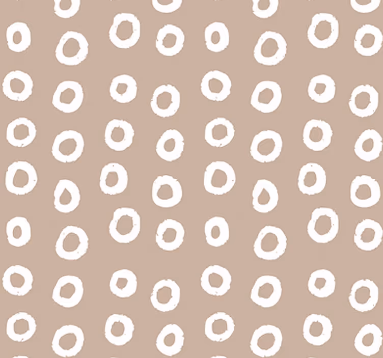 Papel tapiz círculos diseño de patrón de lunares - TenVinilo