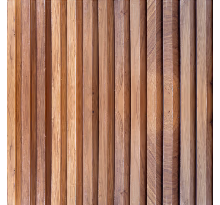 Papel de pared para salón tablones de madera verticales - TenVinilo