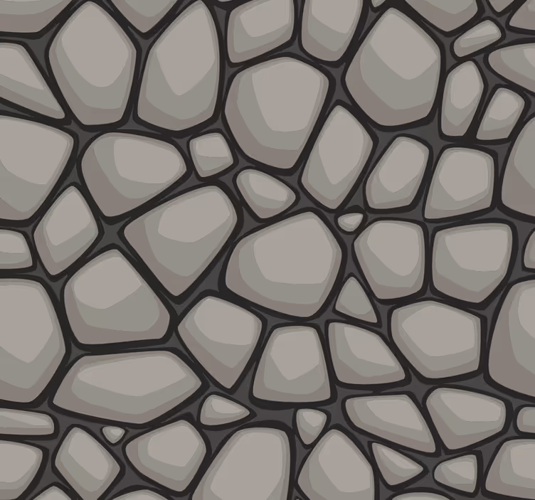 Papel tapiz piedra telón de fondo geométrico - TenVinilo