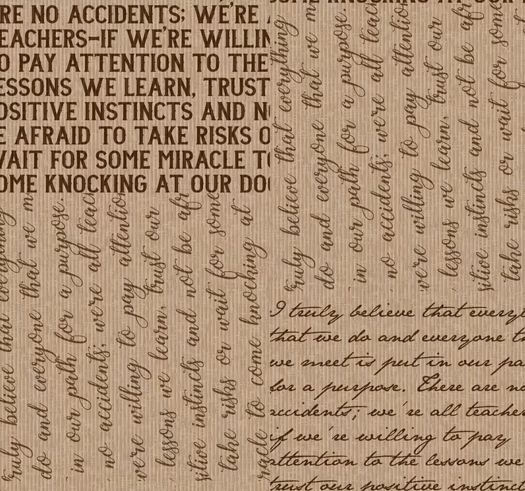 Papel tapiz letras frases inspiradoras - TenVinilo