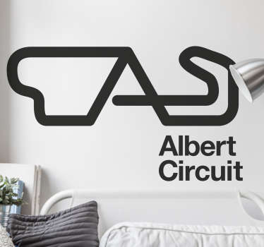 Pegatina motos circuito personalizable