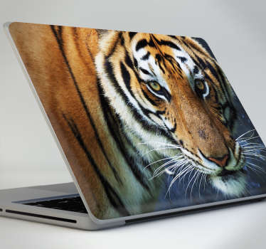 Skin laptop fotografía tigre