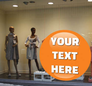 Vinilo bola promoción