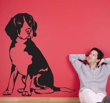 Vinilo decorativo Beagle