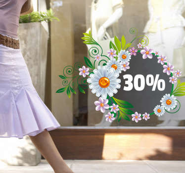 Vinilo decorativo campaña primavera