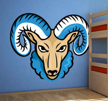 Vinilo decorativo carnero Sabadell