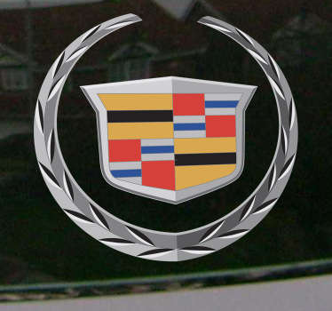 Vinilo decorativo emblema Cadillac