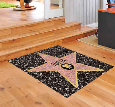 Vinilo decorativo estrella Hollywood original