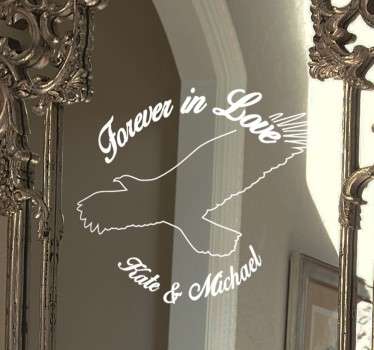 Vinilo decorativo Forever in love