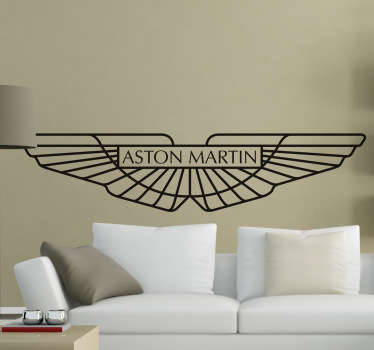 Vinilo decorativo logo Aston Martin