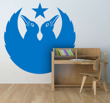 Vinilo decorativo logo Black Crowes