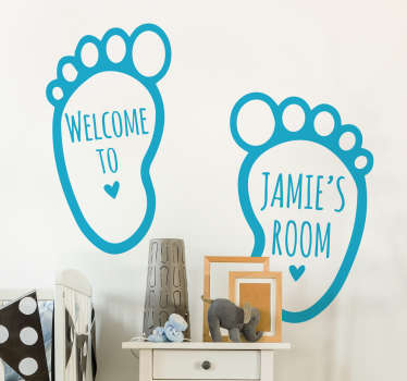 Vinilo personalizable your room