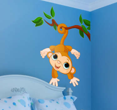 Vinilo infantil changuito colita fuerte