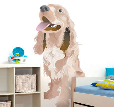 Vinilo infantil mascota perro