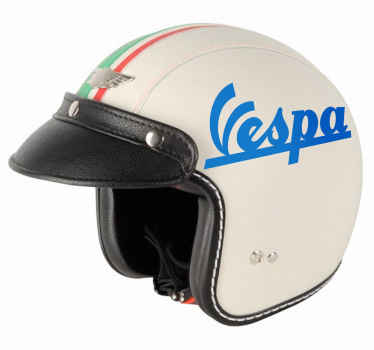 Vinilo logotipo moto Vespa