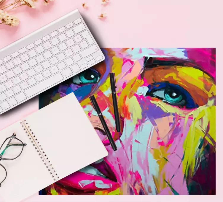 Alfombrilla ratón original Diseño de arte moderno - TenVinilo