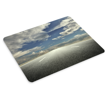 Mouse pad mapamundi escena de camino - TenVinilo