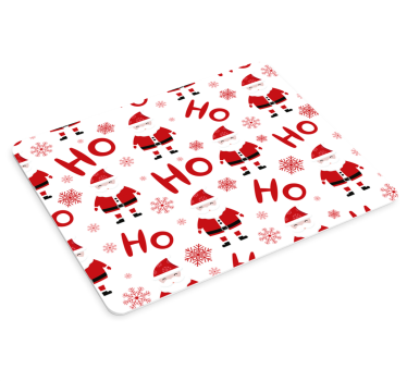 Alfombrilla de ratón navidad de Papá Noel hohoho - TenVinilo