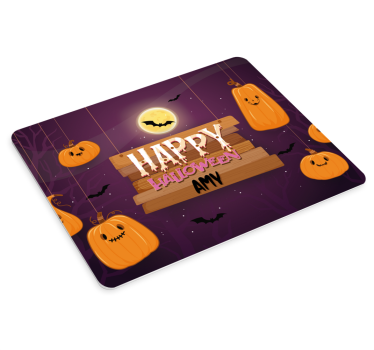 Mousepad navidad tema feliz halloween - TenVinilo