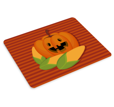 Mousepad navidad personaje calabaza alegre - TenVinilo