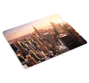 Mouse pad mapamundi vista del horizonte - TenVinilo