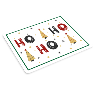 Mousepad navidad Árboles de navidad divertidos - TenVinilo