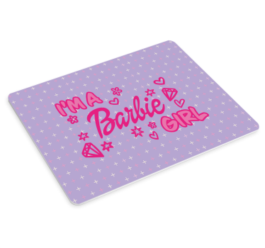 Alfombrilla de ratón frases Soy una cita de barbie girl - TenVinilo