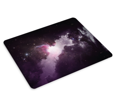 Mouse pad mapamundi escena de nebulosa cósmica - TenVinilo