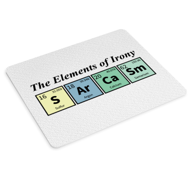 Mouse pad frases los elementos explicados - TenVinilo