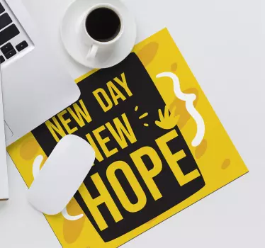 Mouse pad frases arte de citas inspiradoras - TenVinilo
