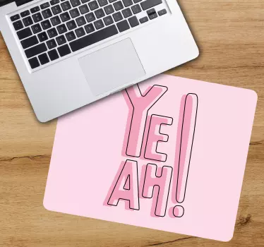 Mouse pad frases ¡sí, claro! - TenVinilo