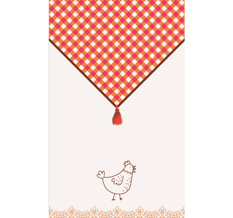 Persiana enrollable para cocina estilo rural tradicional - TenVinilo