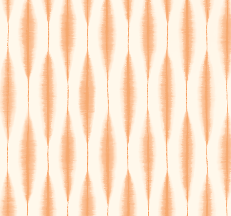 Persiana enrollable salón ikat kasuri naranja - TenVinilo
