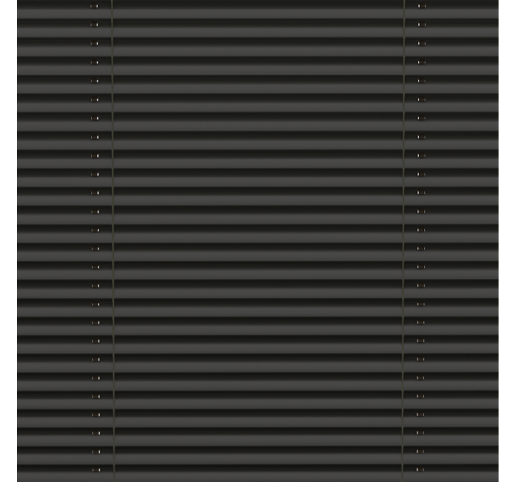 Persiana enrollable para cocina cortina negra con aberturas - TenVinilo