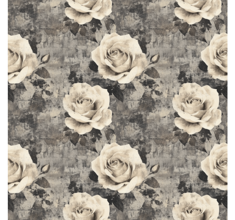 Persiana enrollable para cocina flores de mármol - TenVinilo