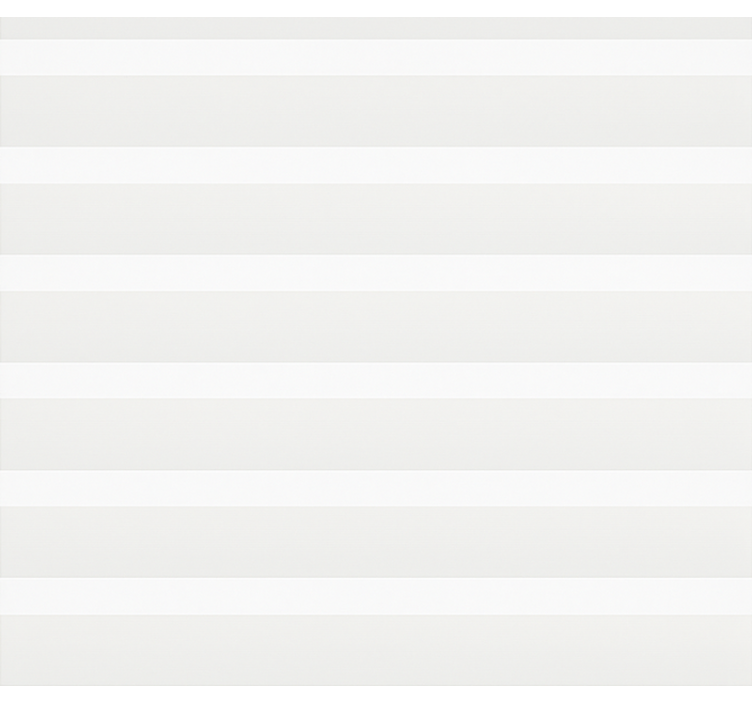 Persiana enrollable salón rayas horizontales blancas - TenVinilo